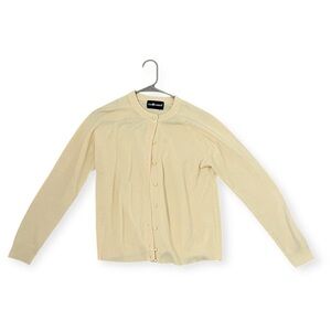 Butter Yellow cardigan sweater